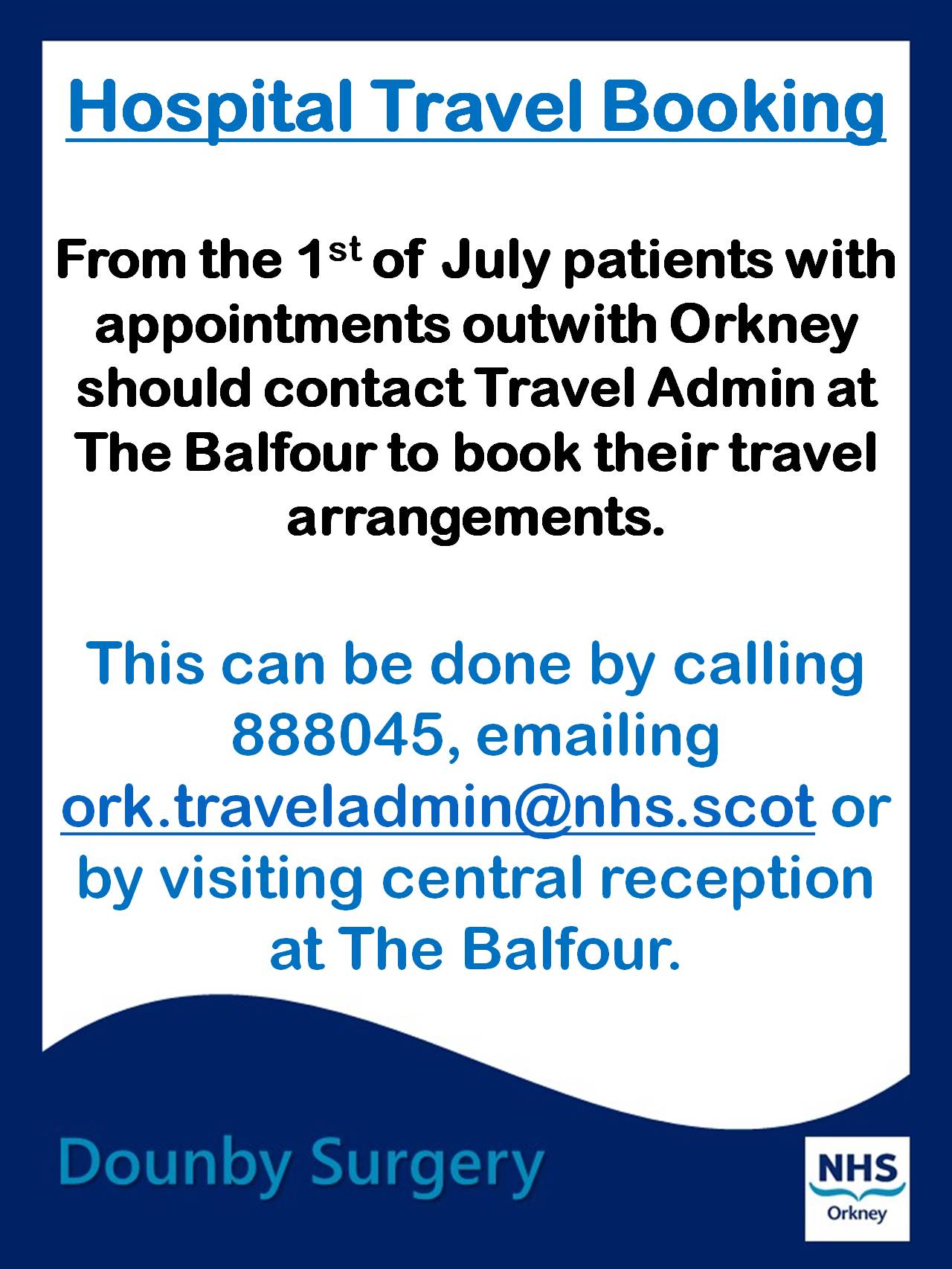 Hospital Travel Booking Hospital Travel Booking